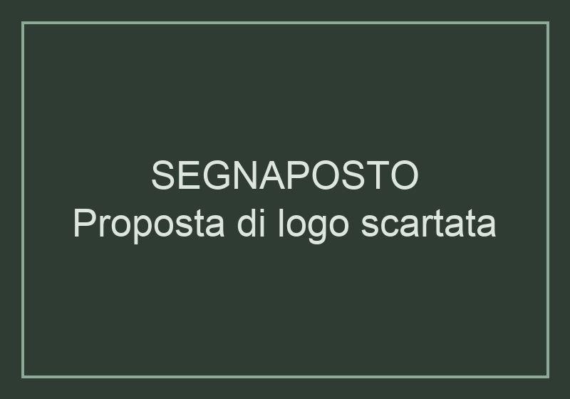 Proposta di logo scartata